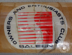 Original early 1990s SOEC decal. One of my samples.