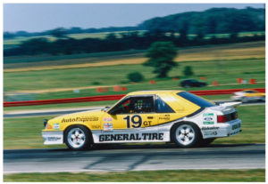 Original 1989 Saleen Mustang competition vehicle.