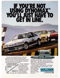 The not even racy 1989 Walker promo car/ad.