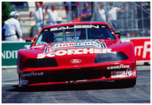 1991 Saleen Mustang competition vehicle.